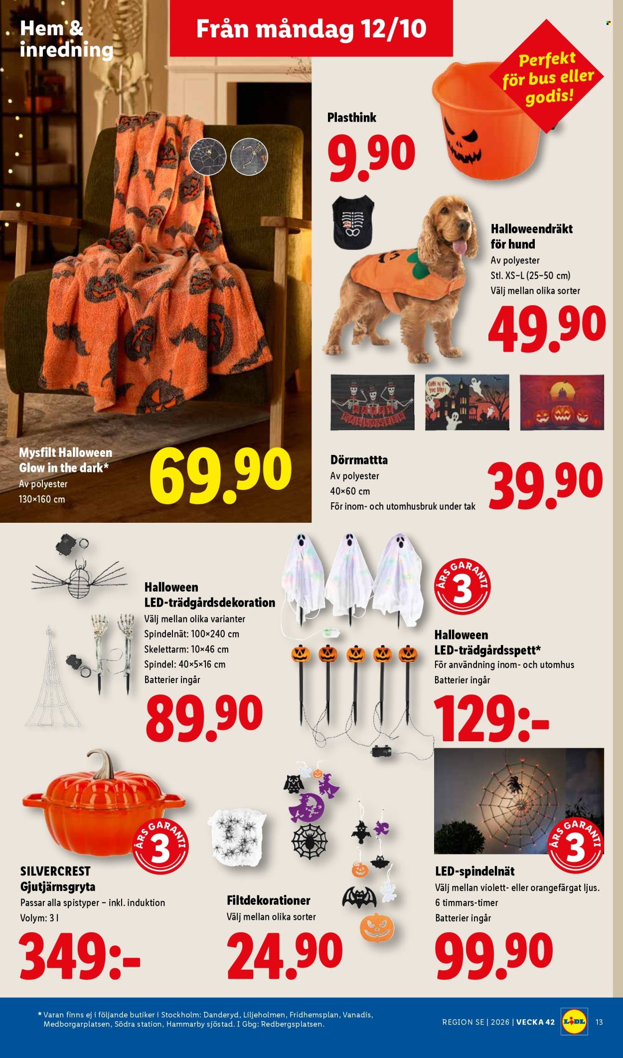 Lidl reklamblad - 12/10 2026 - 18/10 2026. Sida 18