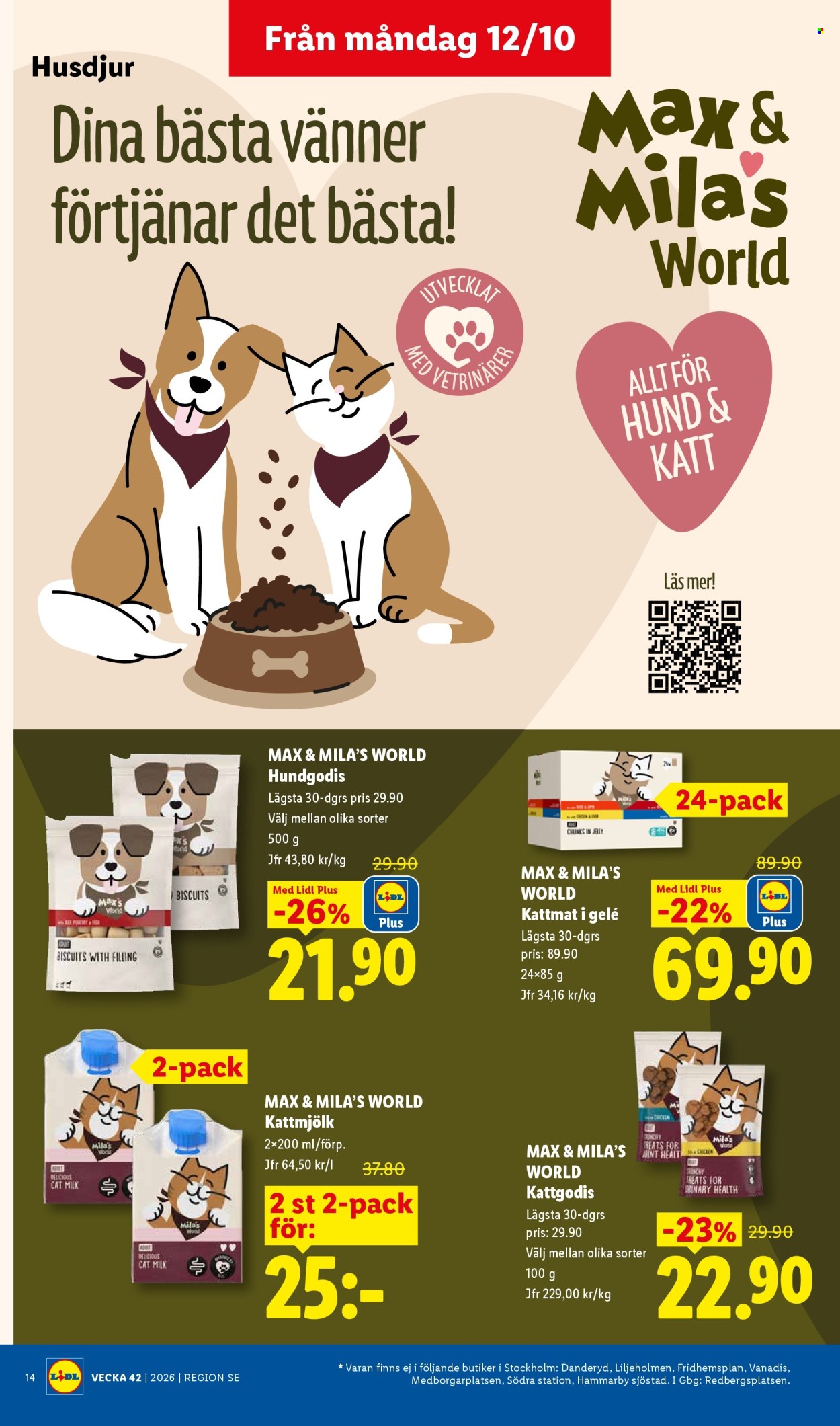 Lidl reklamblad - 12/10 2026 - 18/10 2026. Sida 19