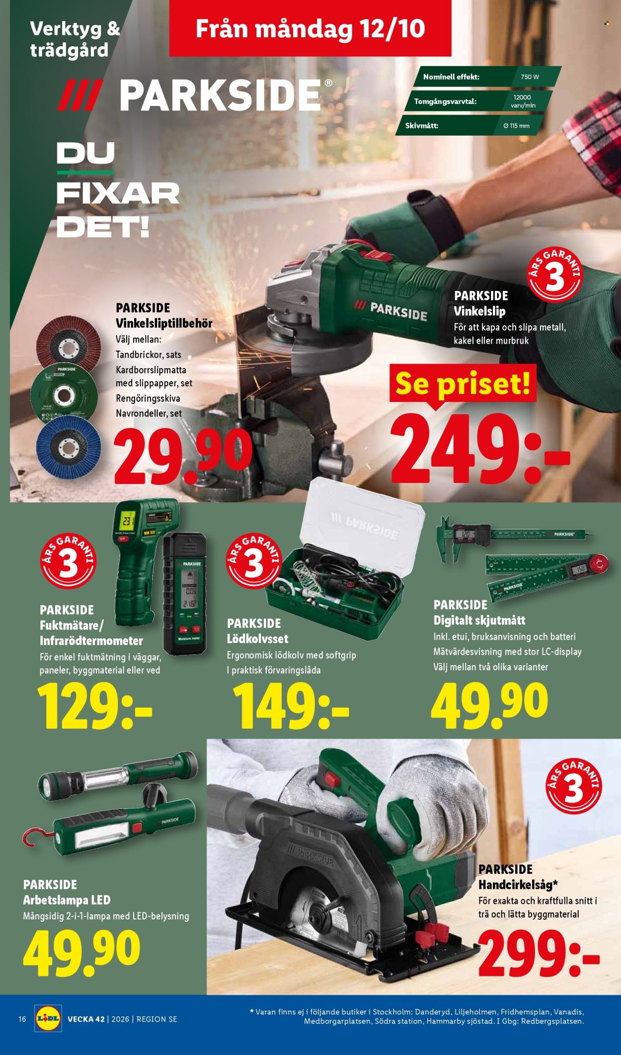 Lidl reklamblad - 12/10 2026 - 18/10 2026. Sida 21