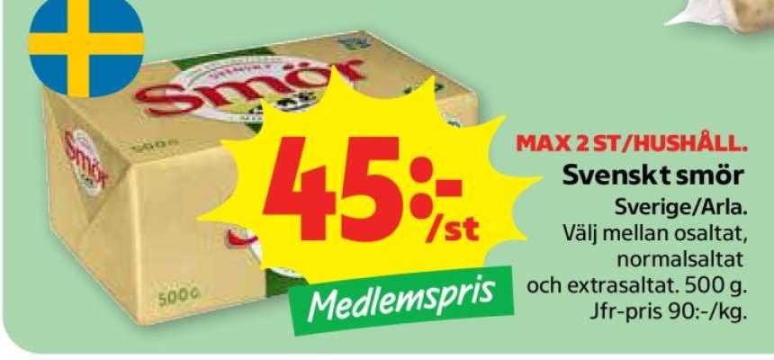 SVENSKT SMÖR