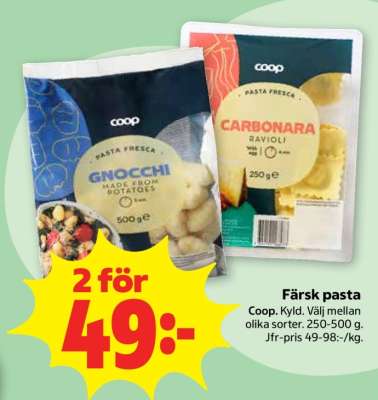 Färsk Pasta