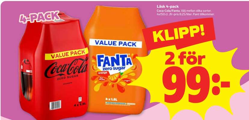 LÄSK 4-PACK