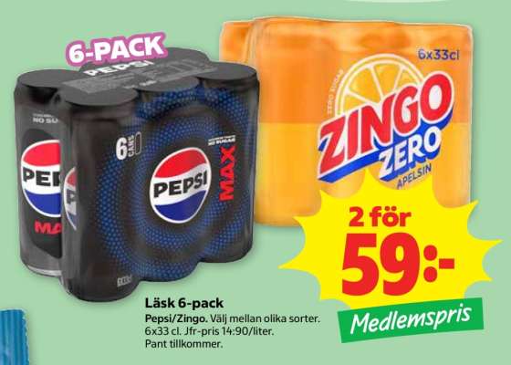 LÄSK 6-PACK