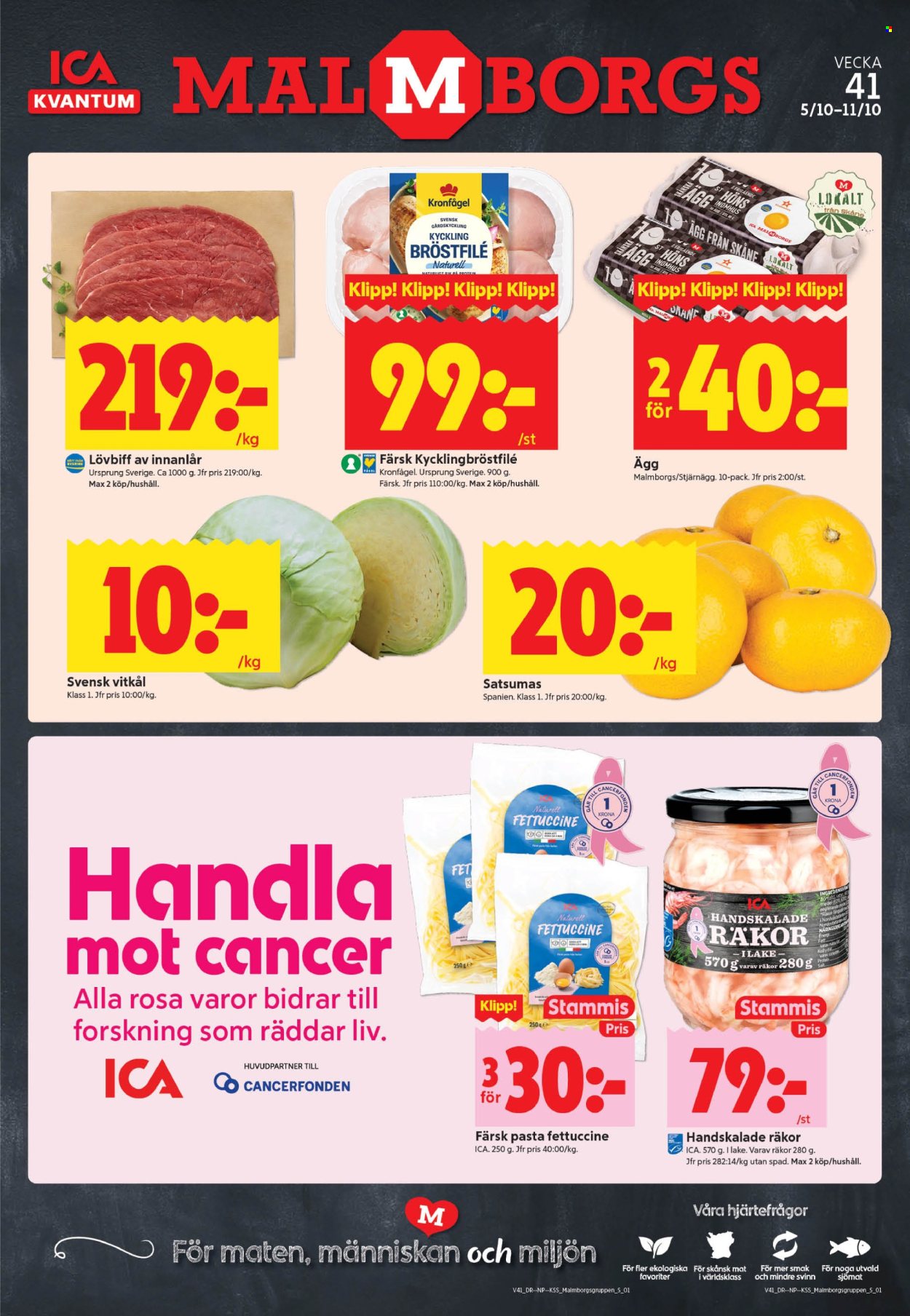 ICA reklamblad - 5/10 2026 - 11/10 2026. Sida 1