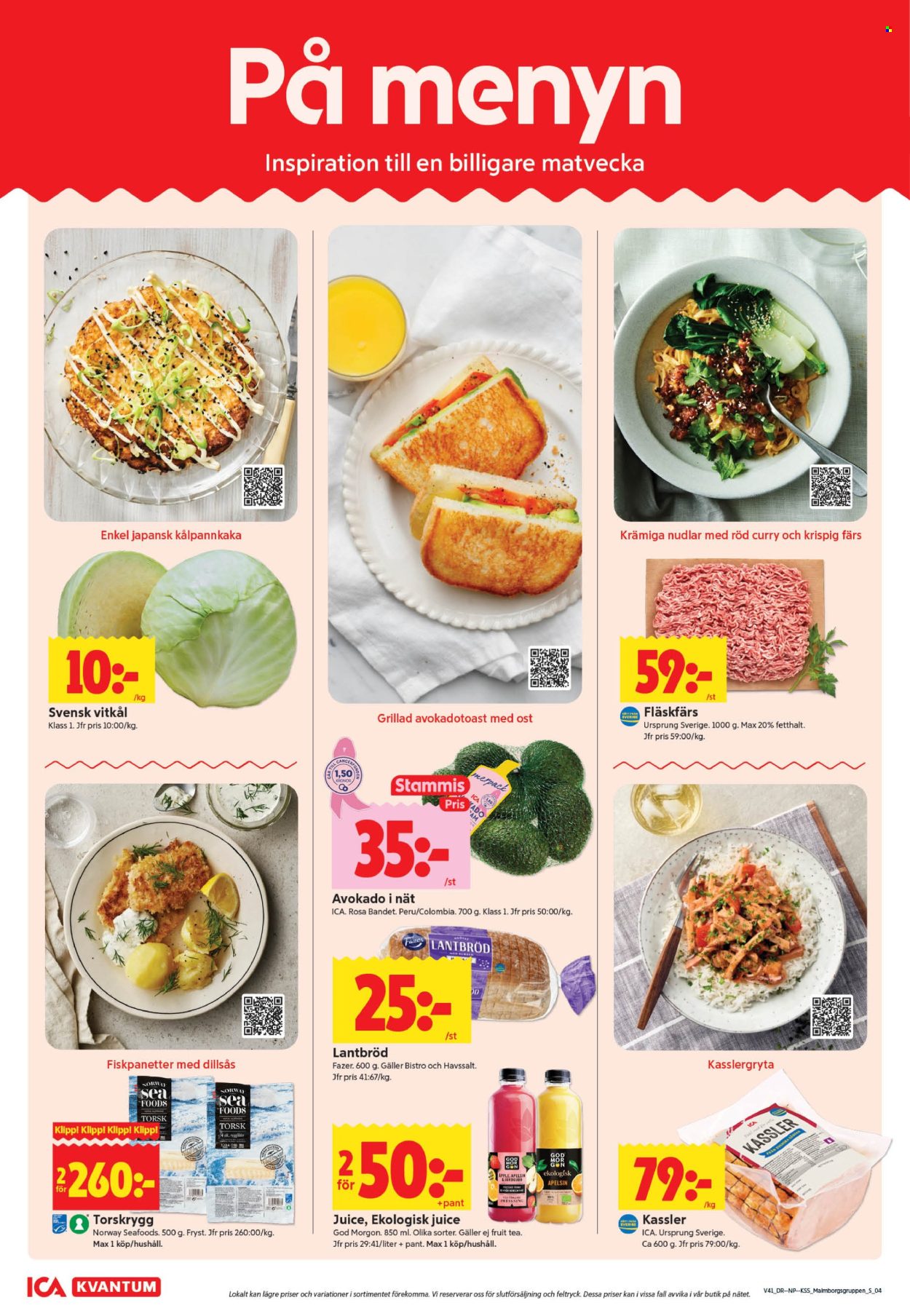 ICA reklamblad - 5/10 2026 - 11/10 2026. Sida 4