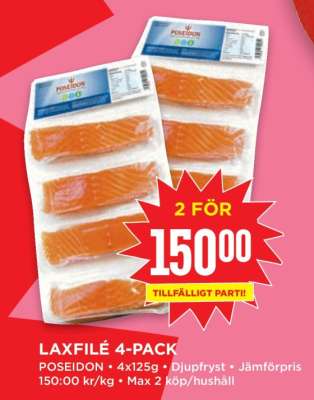 LAXFILÉ 4-PACK