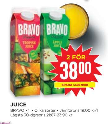 Bravo juice