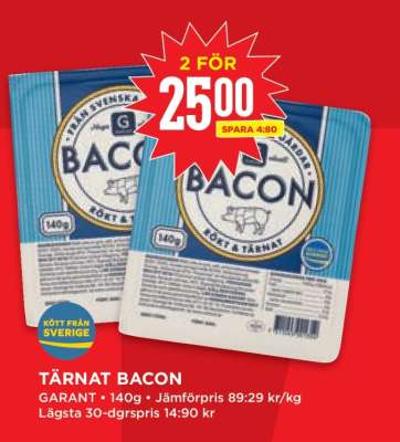 Tärnat Bacon