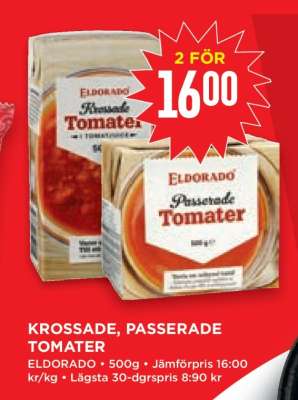 KROSSADE, PASSERADE TOMATER