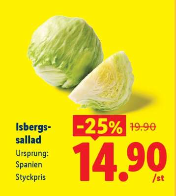 Isbergssallad