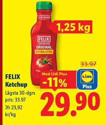 Felix ketchup