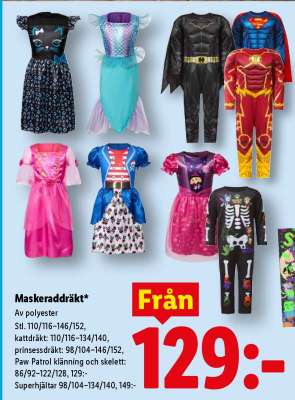 MASKERADDRÄKT