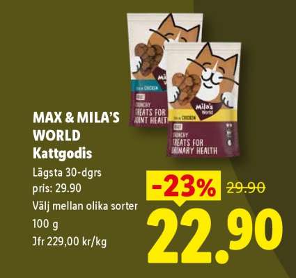 MAX & MILA’S WORLD Kattgodis