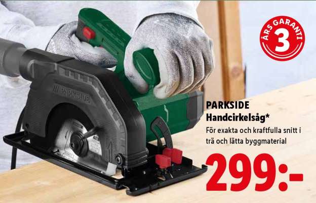 PARKSIDE Handcirkelsåg