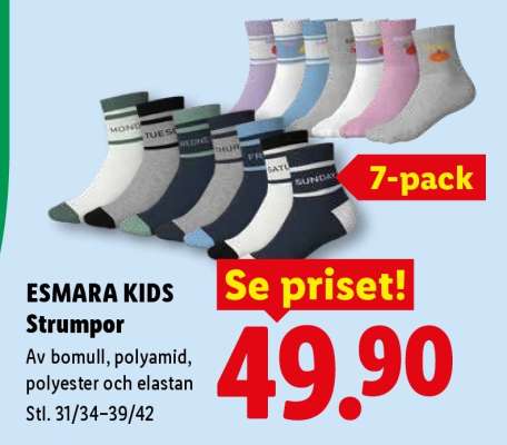 ESMARA KIDS Strumpor
