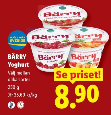 Bärry yoghurt
