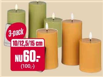 3-pack Candles