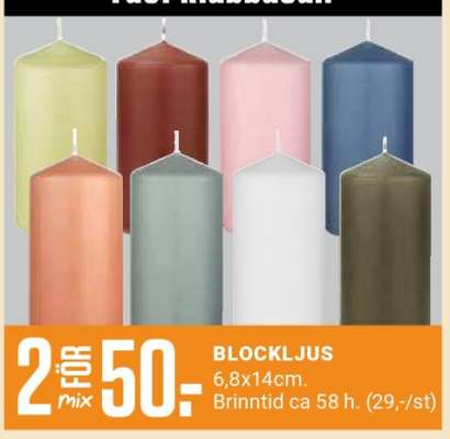 Blockljus