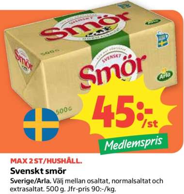 SVENSKT SMÖR