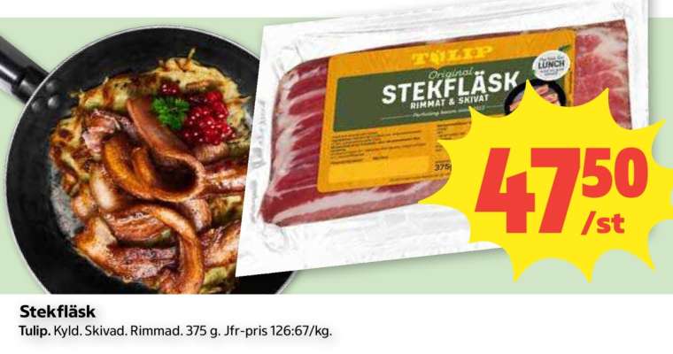 Stekfläsk