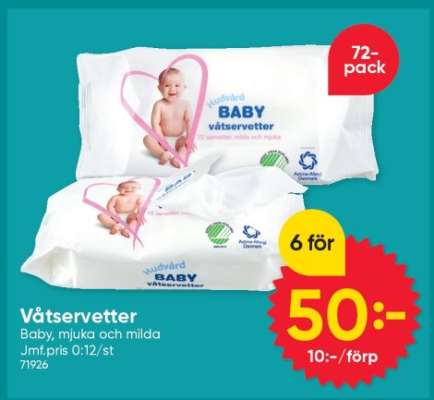 Våtservetter