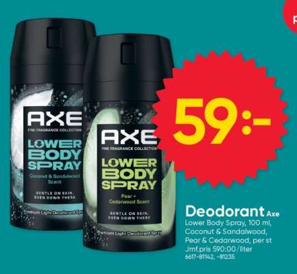 Deodorant Axe
