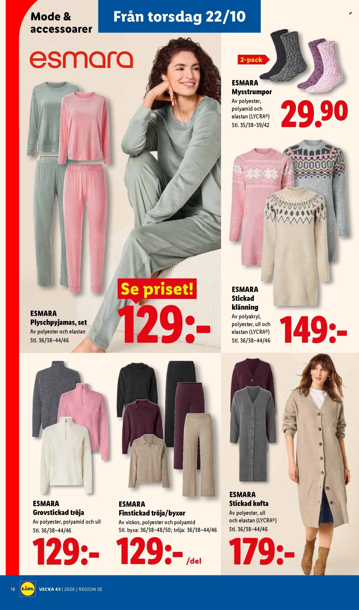 Lidl reklamblad - 19/10 2026 - 25/10 2026. Sida 22
