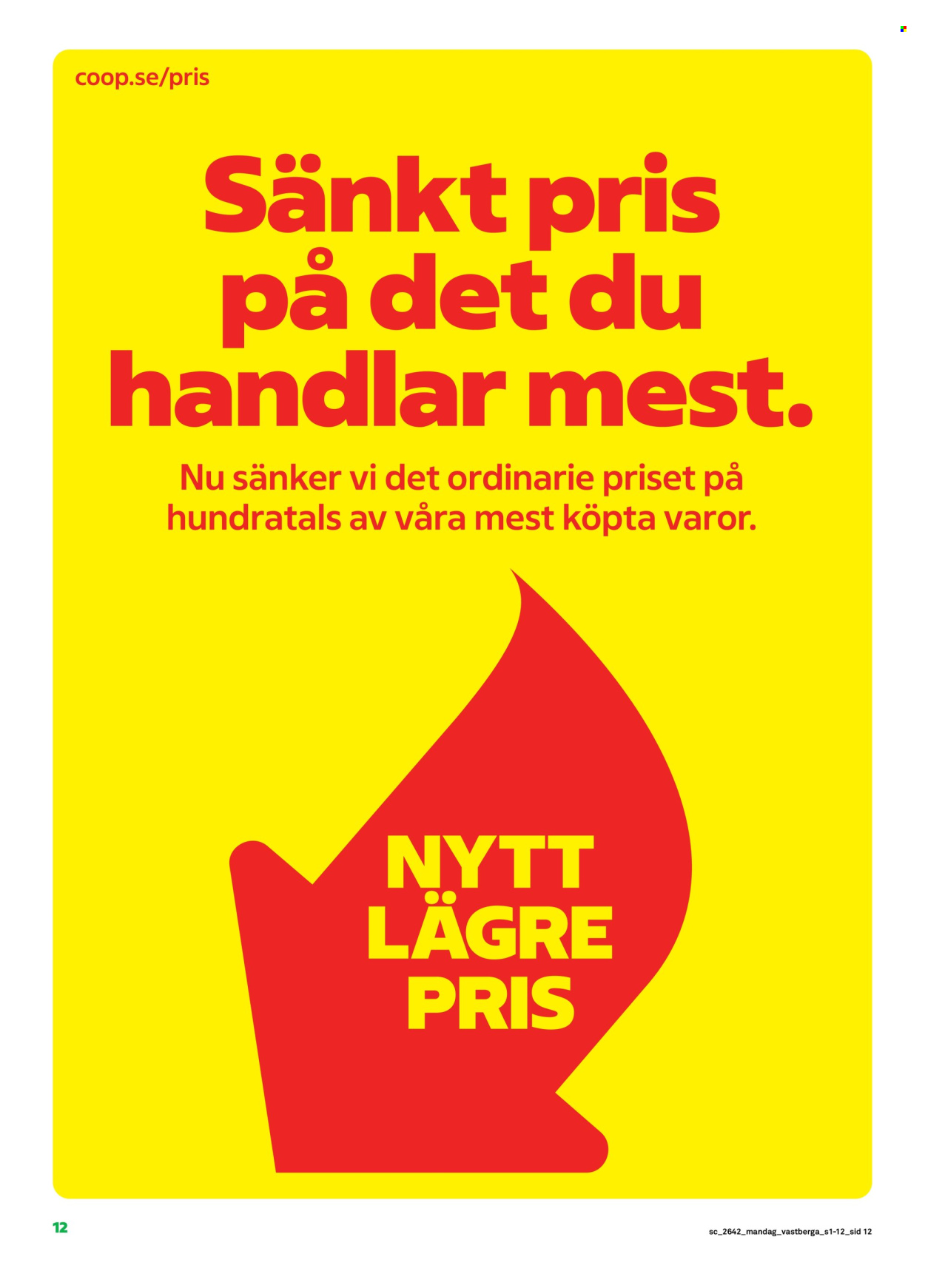 Stora Coop reklamblad - 12/10 2026 - 18/10 2026. Sida 12