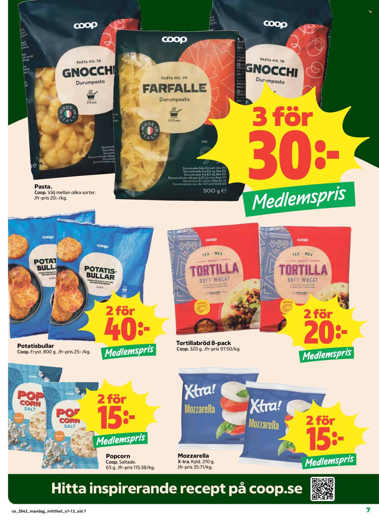 Coop reklamblad - 12/10 2026 - 18/10 2026. Sida 7