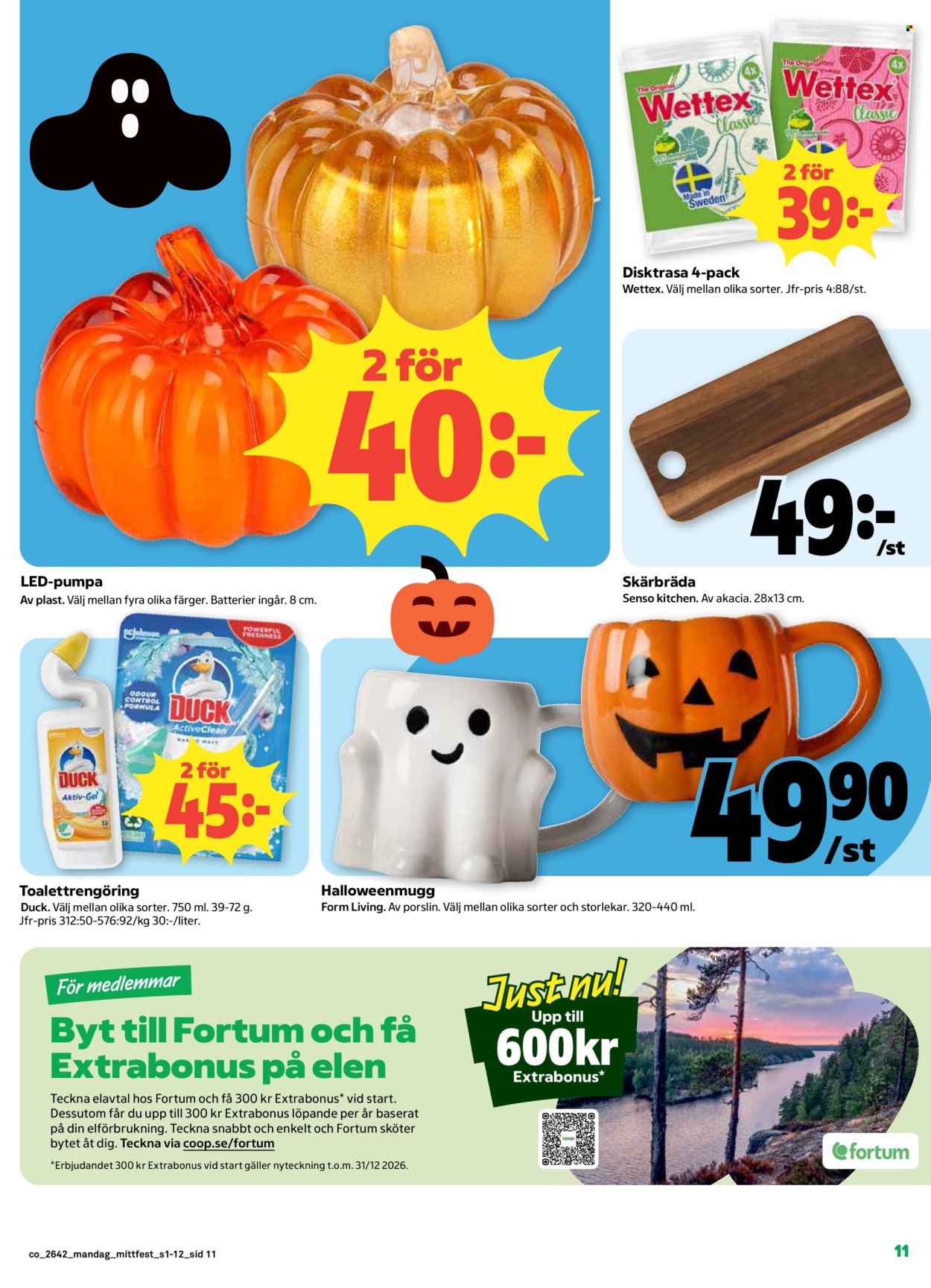 Coop reklamblad - 12/10 2026 - 18/10 2026. Sida 11