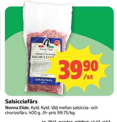 Salsicciafärs