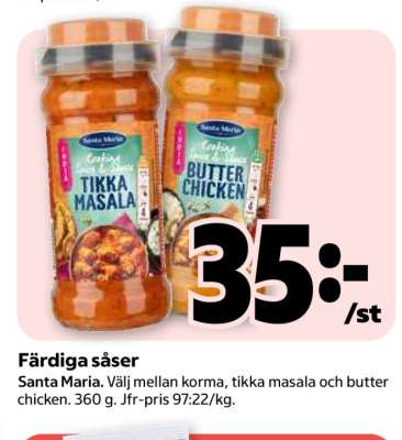FÄRDIGA SÅSER