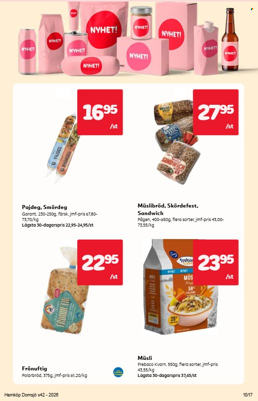 Hemköp reklamblad - 12/10 2026 - 18/10 2026. Sida 10