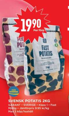SVENSK POTATIS 2KG