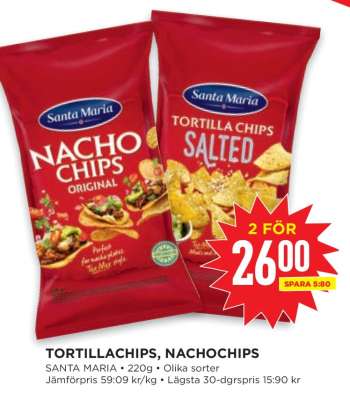 Tortillachips, Nachochips