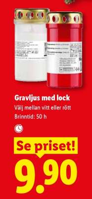 Gravljus med lock