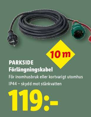 PARKSIDE Förlängningskabel