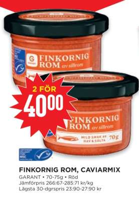 FINKORNIG ROM, CAVIARMIX