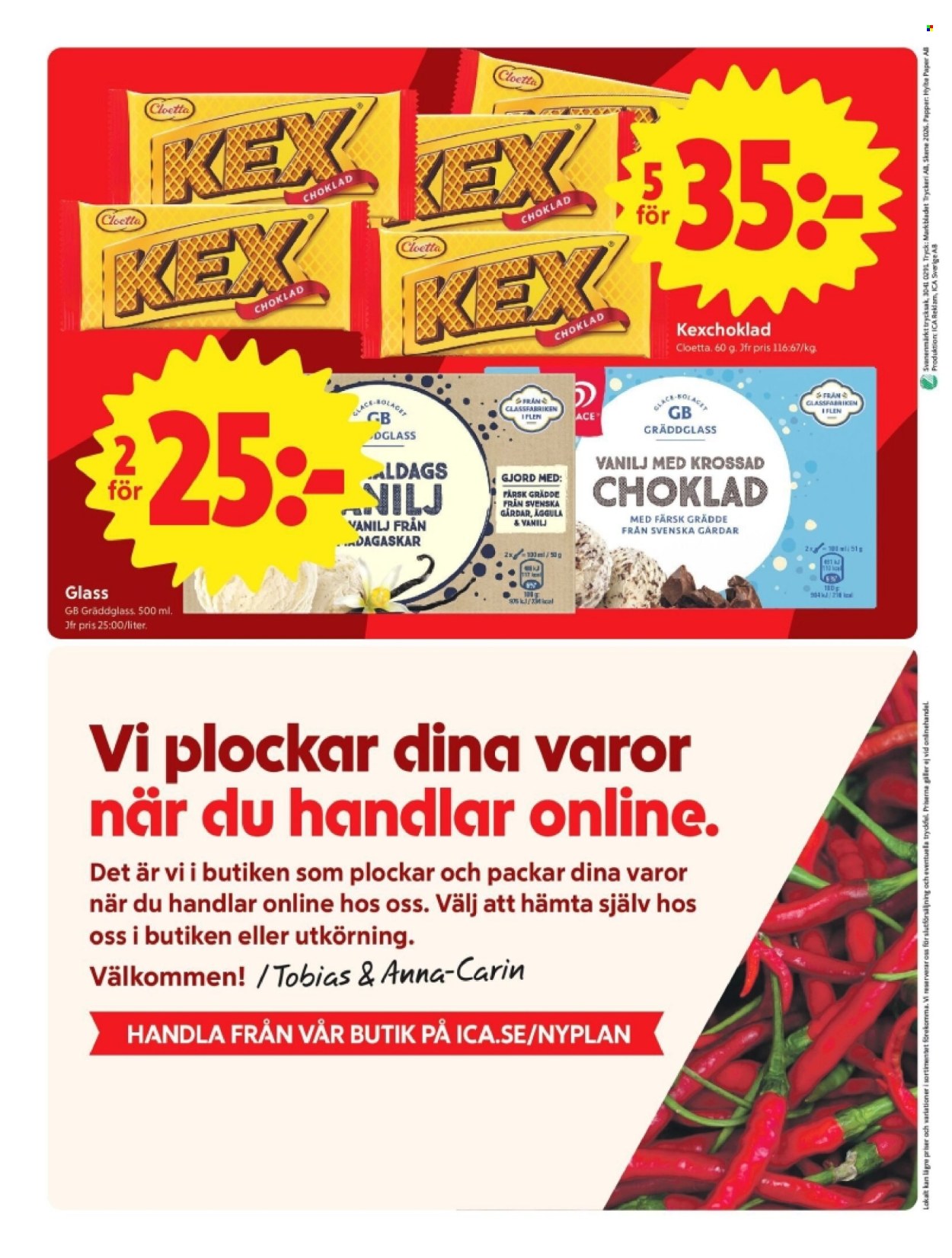 ICA reklamblad - 12/10 2026 - 18/10 2026. Sida 12