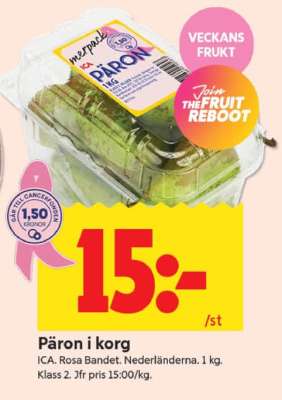 PÄRON I KORG
