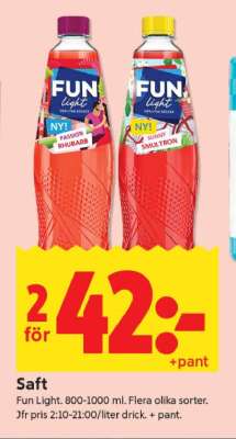 Fun Light Saft