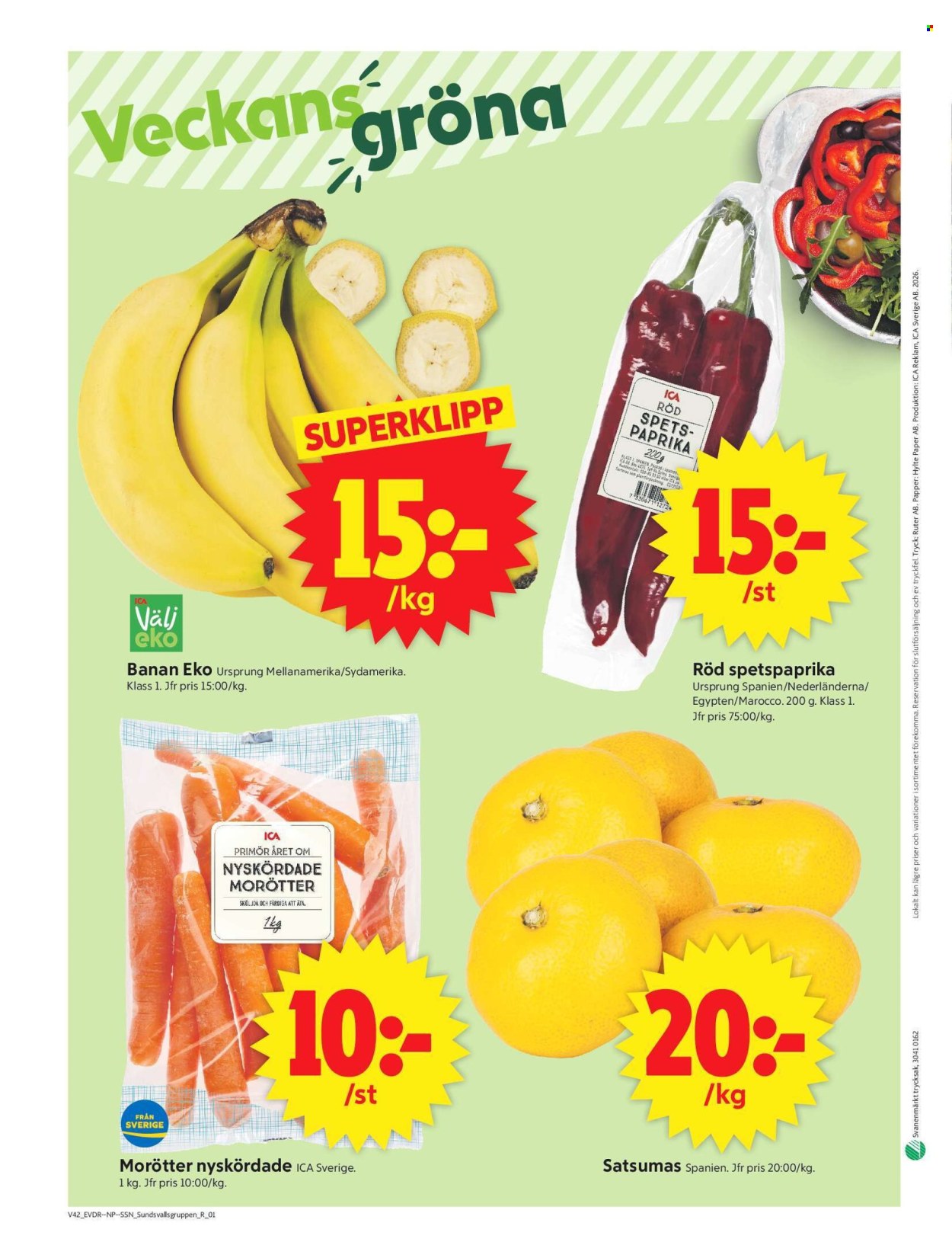 ICA reklamblad - 12/10 2026 - 18/10 2026. Sida 10