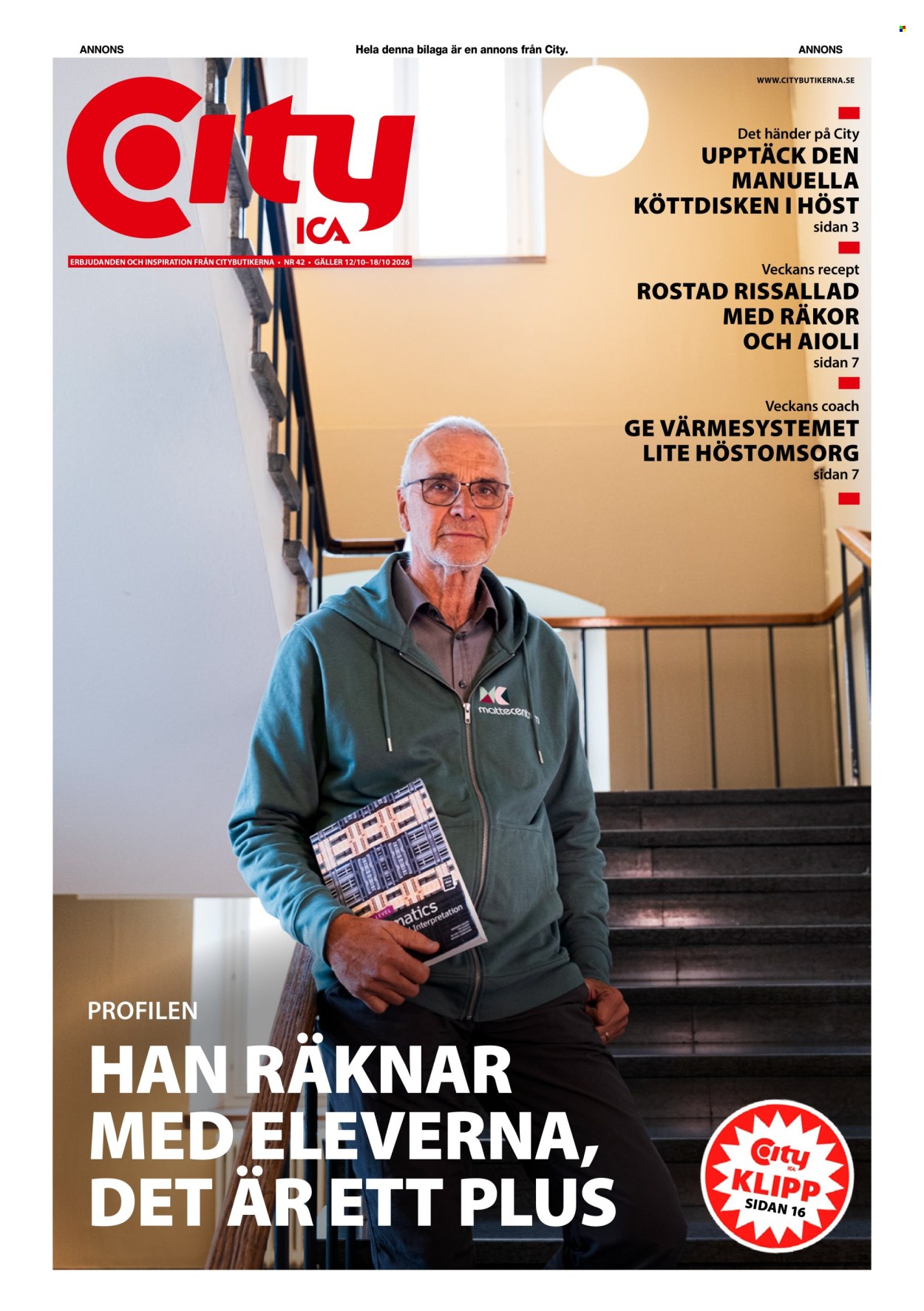 ICA reklamblad - 12/10 2026 - 18/10 2026. Sida 1