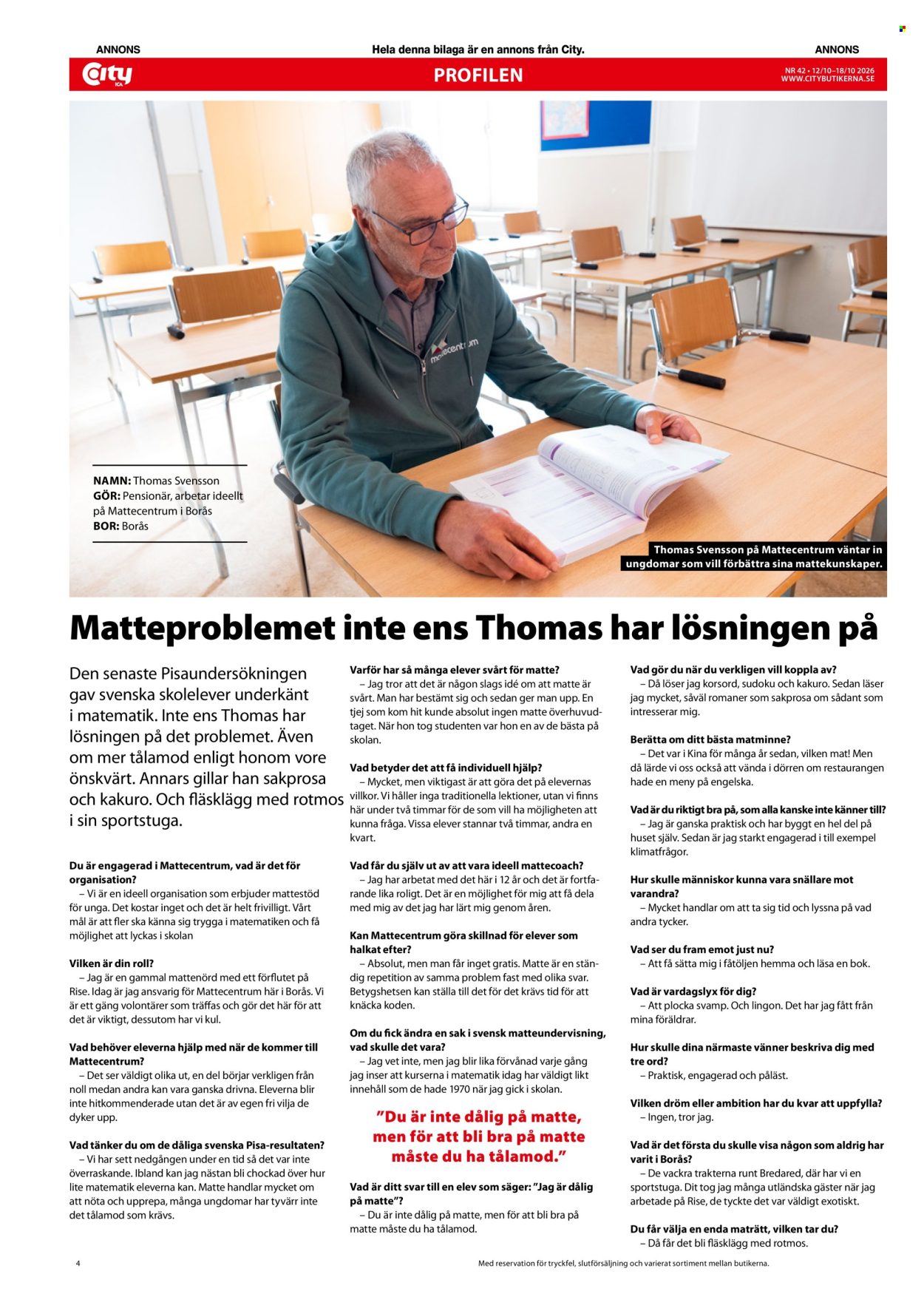 ICA reklamblad - 12/10 2026 - 18/10 2026. Sida 4