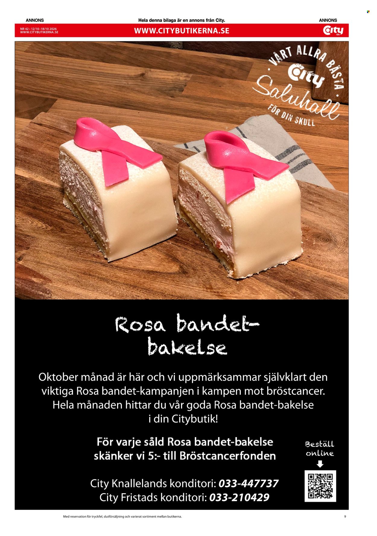 ICA reklamblad - 12/10 2026 - 18/10 2026. Sida 9