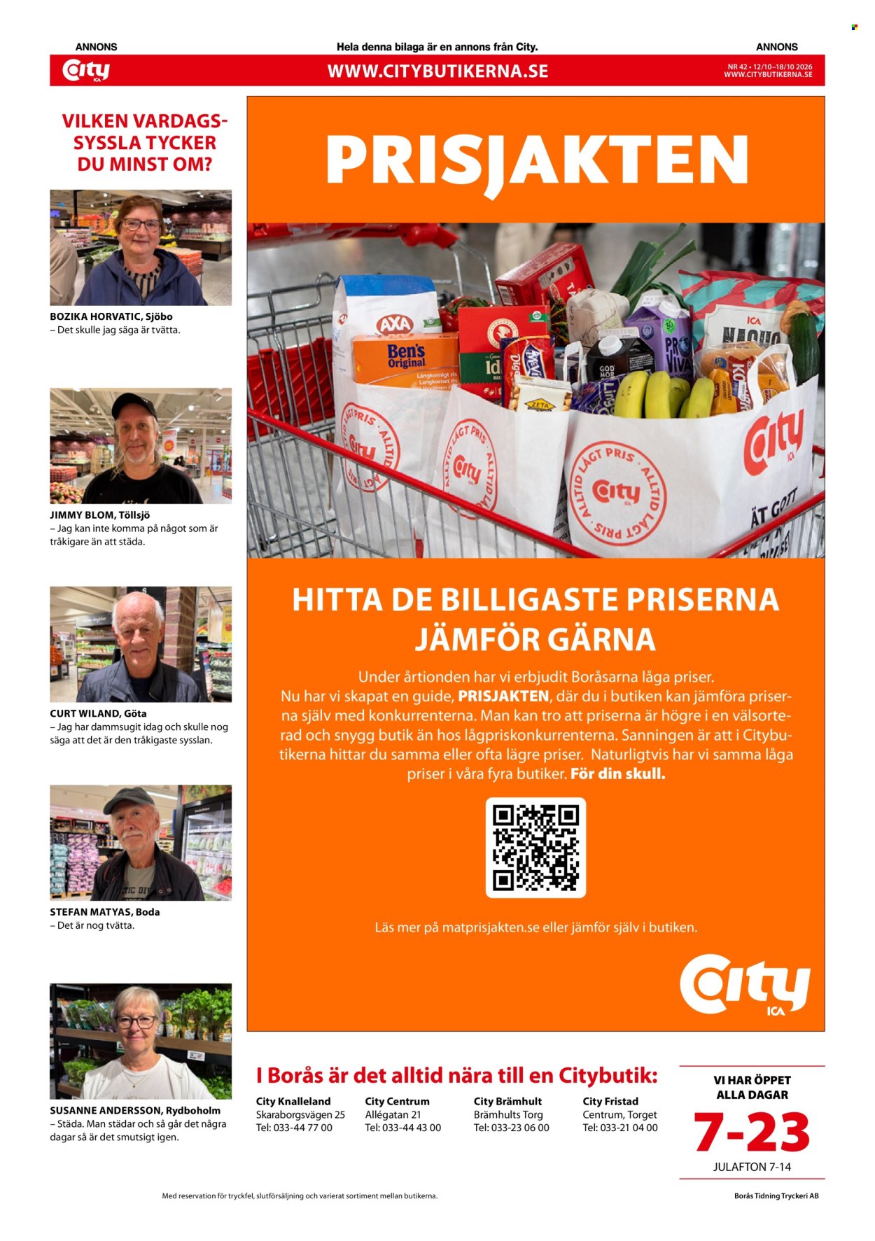 ICA reklamblad - 12/10 2026 - 18/10 2026. Sida 16