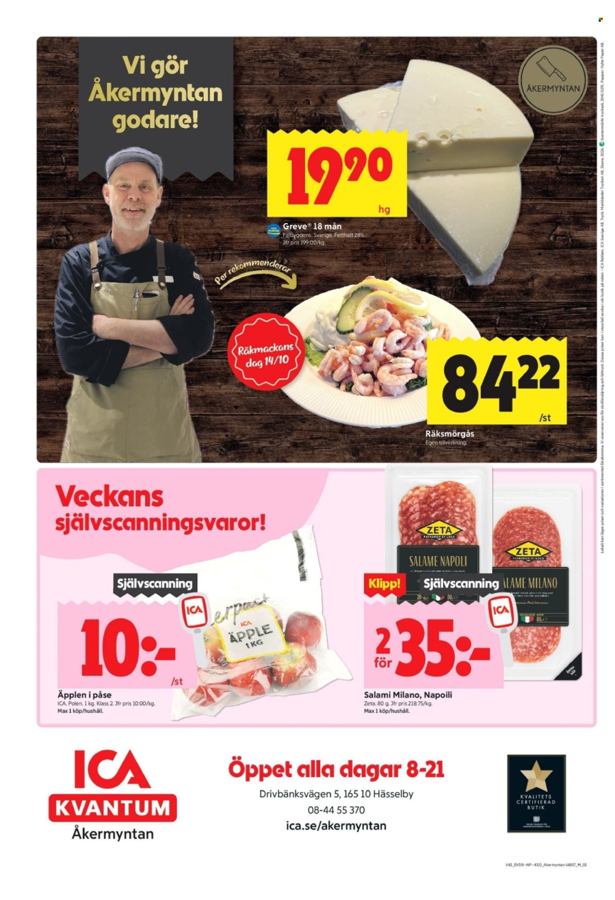 ICA reklamblad - 12/10 2026 - 18/10 2026. Sida 8