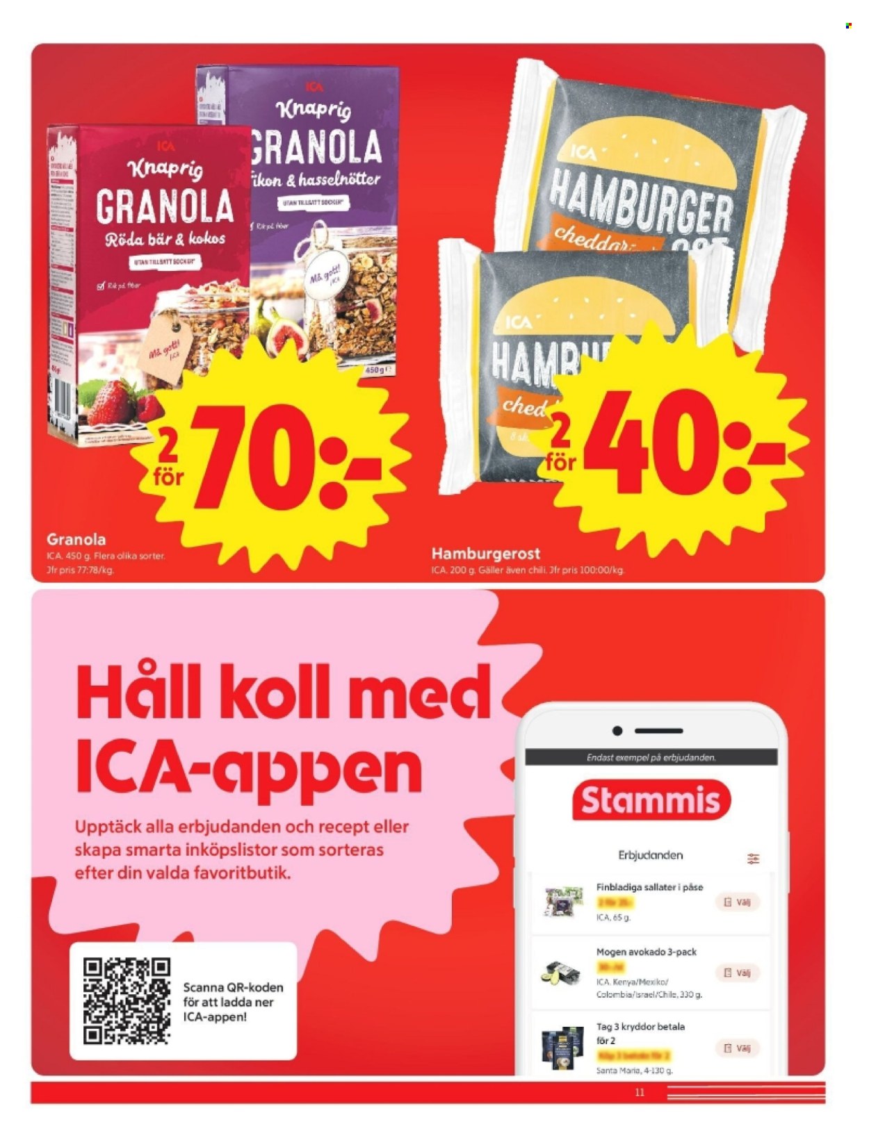 ICA reklamblad - 12/10 2026 - 18/10 2026. Sida 11