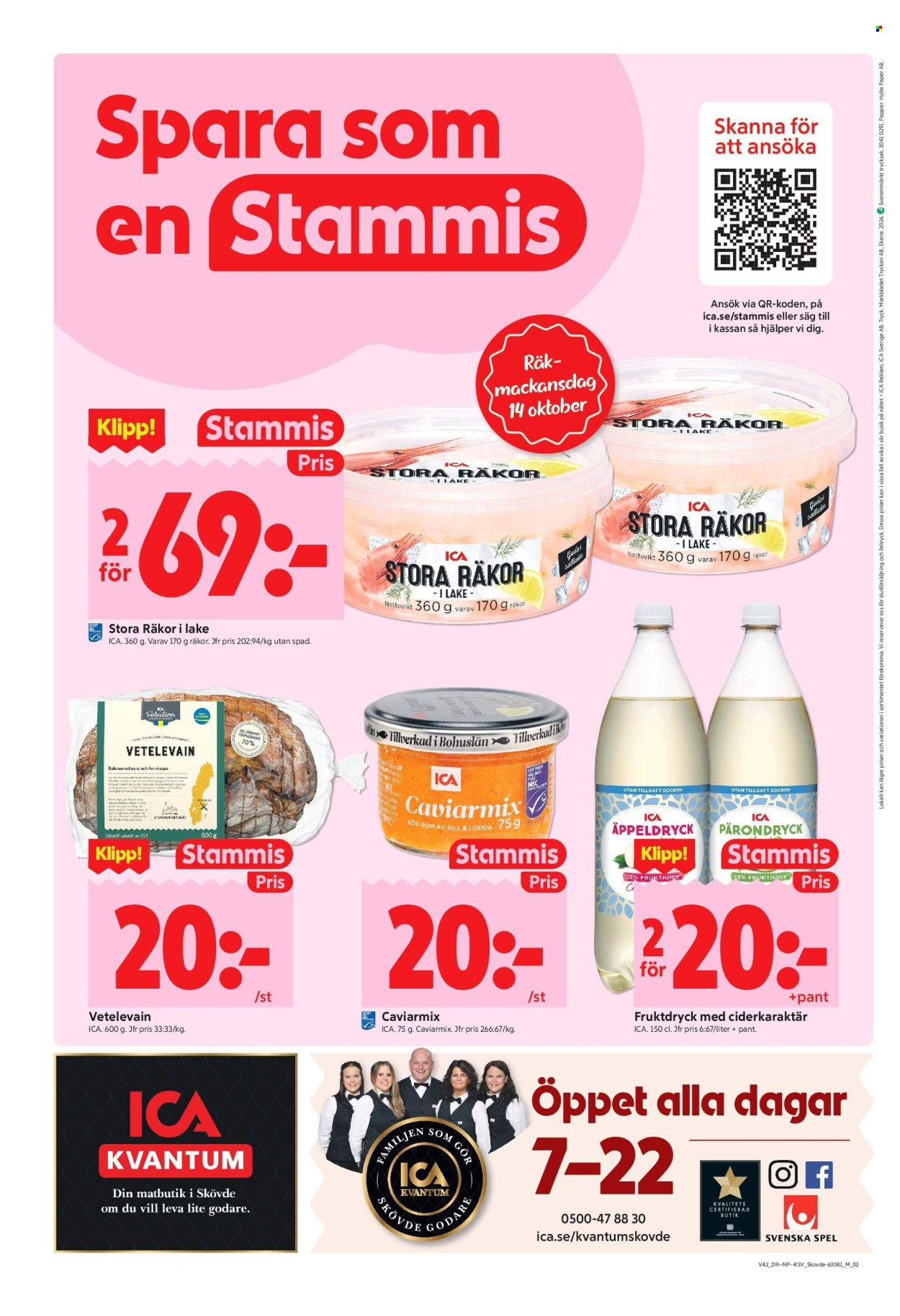 ICA reklamblad - 12/10 2026 - 18/10 2026. Sida 8