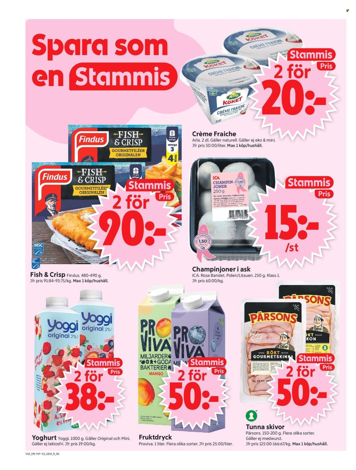 ICA reklamblad - 12/10 2026 - 18/10 2026. Sida 8